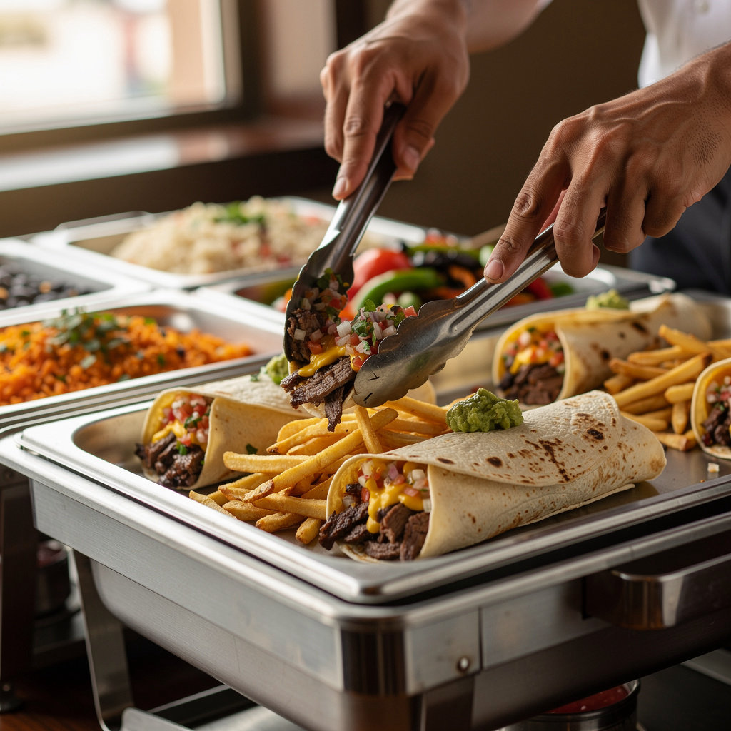 La Perla Cocina Mexicana #3 catering for San Diego events - burrito platters and Mexican food for groups